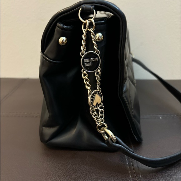 Love Moschino black quilted shoulder bag - Picture 7 of 11